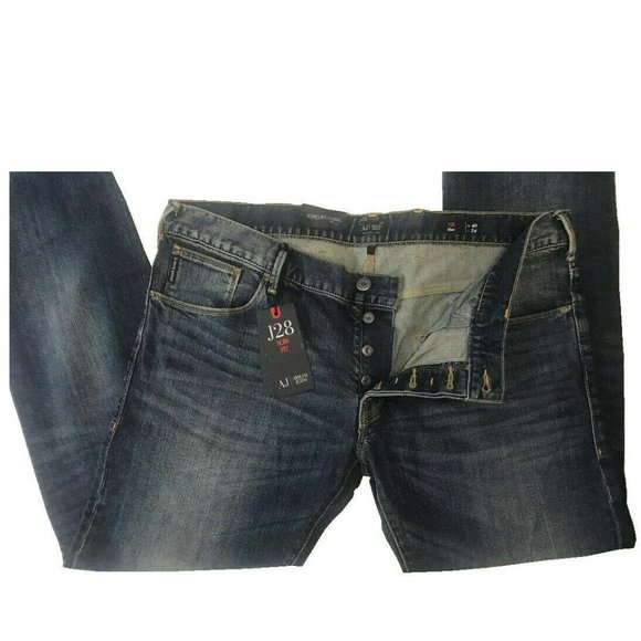 New Armani Jeans Aj Mens Slim Fit Pants W40 x L34